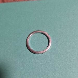 Coach Sterling Silver Band Ring